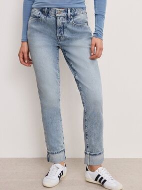 GOOD AMERICAN :: THE WEEKENDER PETITE JEANS